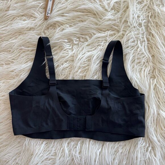 Skims Naked Scoop Bra Onyx Size XL - Picture 5 of 7